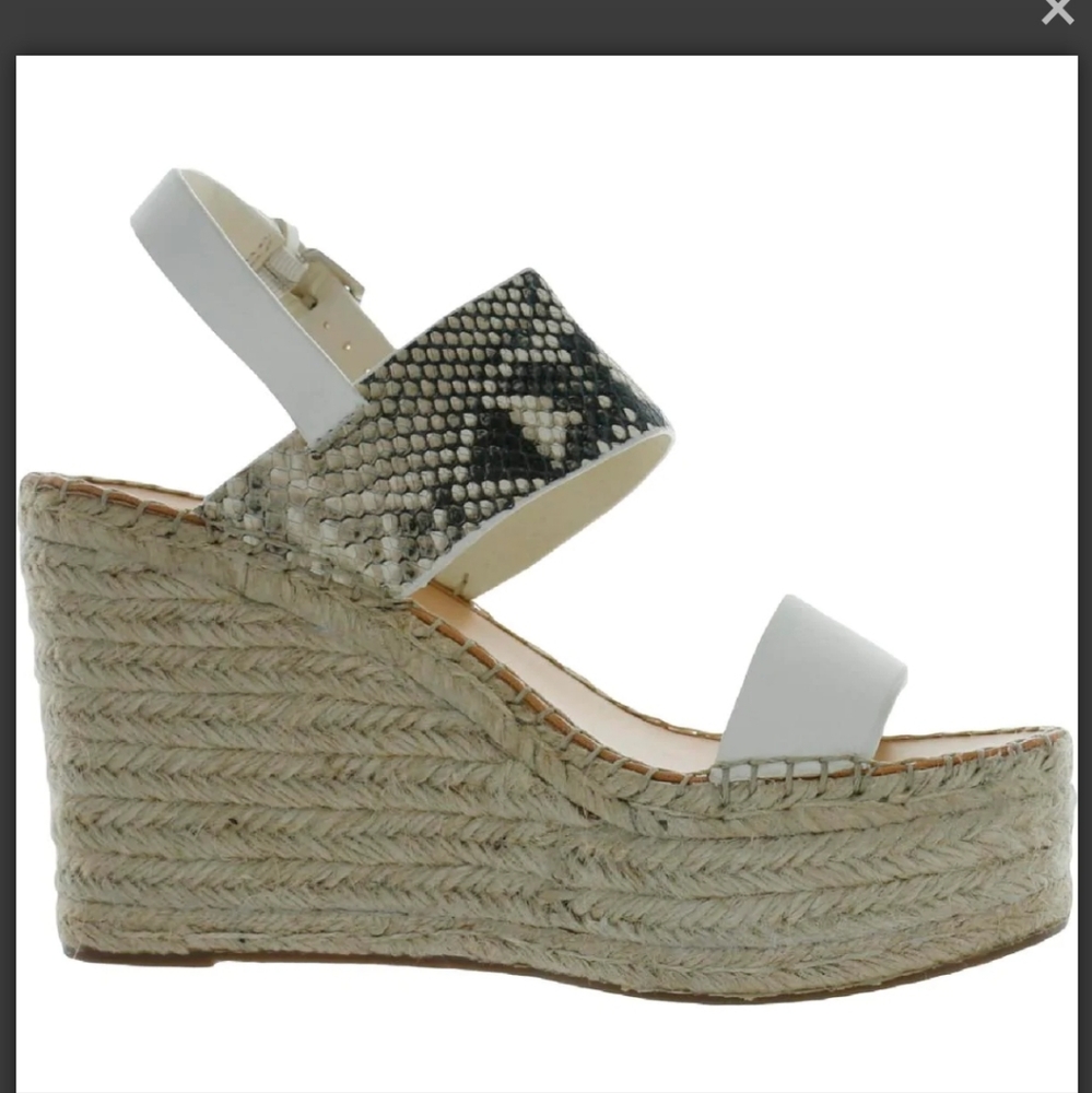 #15 DOLCE VITA PUMPS OPEN TOE WEDGE HEELS